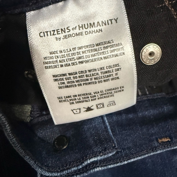 Citizens Of Humanity Dark Blue Skinny Jeans - Picture 7 of 9